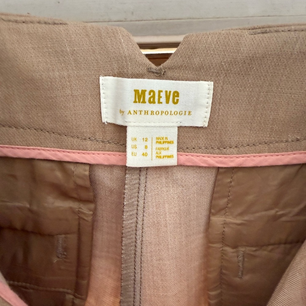 Maeve Anthropologie Pleated Wide-Leg Pants - Picture 7 of 7